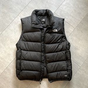 The North Face Puffy Vest, Black, Large